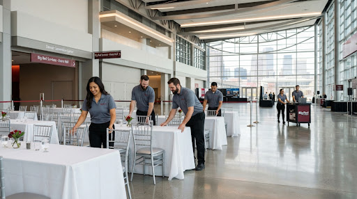 Clean commercial interior ready for staging and facility operations in Denver